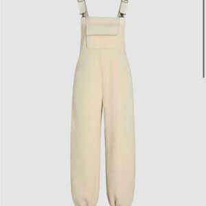 Cider Fleece Jogger Overalls
